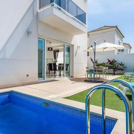 Playa De Fanabe Sleeps 8 Pool Air Con Wifi *