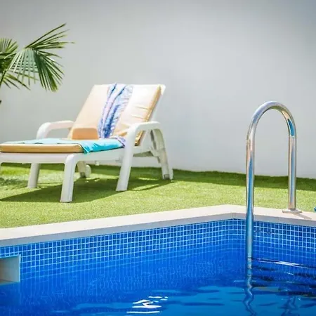 Playa De Fanabe Sleeps 8 Pool Air Con Wifi * Costa Adeje (Tenerife)