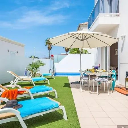 Playa De Fanabe Sleeps 8 Pool Air Con Wifi Villa *